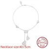 Classic Clover Design S925 Silver Chain