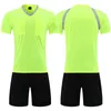 Anpassade namnnummer män domare uniformer fotboll fotboll tröjor shorts skjortor kostym thailand kläder domar sportkläder240417