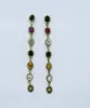 Rongho Design Vintage Colorful Crystal Leo Head Stud örhängen för kvinnor Punk smycken guld Rhinestone bröllop hänge örhänge9993105