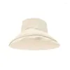 ベレー帽の日焼け止めの通気性布折りたたみ帽子旅行のための純粋なカラーギア高品質を販売する