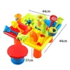 Sable Play Water Fun 25 Pieces Sand Water Wates Toys Sensory Play Table for Outdoor Summer Beach D240429