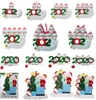 Express par FedEx Christmas Ornements 2020 Quarantine Ornements de Noël Décoration de l'arbre de Noël dans les 72 heures Bettercheaper1382754