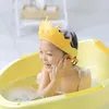 Capas de chuveiro Crianças ajustáveis Capinho de shampoo de proteção à prova d'água Proteção à orelha Gel Shampoo Máscara de shampoo Cap boné de cabeceira