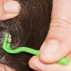 Dog Apparel Removedor Remoção de gancho de gancho Ticks Ticks Pull Pet Cat Scrathing Extrator Mite Tweezers Comb Louses Pliers
