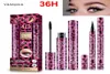 Mascara Mascara Kit de crayon Eyeliner noir 36h Liquide Eye Liner stylo 4d épais Mascara Sex Curl Yanqin