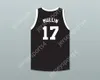 Custom Nay Name Mens Youth/Kids Chris Mullin 17 Power Memorial Academy Black Basketball Trikot Top S-6xl