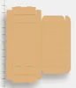 10pc Vintage Renk Kraft Kağıt Hediye Kutusu Paketi Şeker Favorları Ekran Paket Posta Kutuları 19113001 Y07123859334