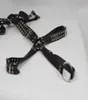 Male Full Body Harness With Penis Rings Men Slave Body Leather Fetish SM Bondage Systemic Set5535725