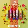 Orijinal Bang Tornado 20000 Puflar Tek Kullanımlık E Sigara Vape Pod Cihaz 650mAh 23ml Pre Dolile Kartuş Çubuğu 20000 Puflar%3%3%5 Altta ışık yayar