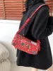 New Red Flower Pillow Bag Crossbody dong bei verde primavera verão de alta capacidade para mulheres bolsas bolsas bolsas lady bolsas de ombro letra
