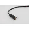 Câble audio Niveau 4 3,5 mm Mâle à un casque audio femme OMTP et CTIA Câble de conversion CTIA 3.5 Interface Gold-plaquée