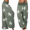 Mode harembroek dames casual zomer losse broek vrouwelijke baggy boho bedrukte dames hippie hoge taille 240430