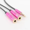 Audio Cable Level 4 3.5mm Male To Female Audio Headphone OMTP and CTIA Conversion Cable 3.5 Interface Gold-plated