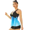 Swimwear femminile 2024 Nuovo costume da bagno Swirt Swight Swimes Womens Bestbelly Angle Flat Swimwear Tankini
