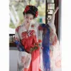 Ethnische Kleidung rot Hanfu Tang einteilige Brust Chebule Rock Female Han Element