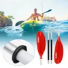 4piece Kayak Poit Paddle قابلة للتعديل عائمة ألومنيوم سبيكة الوقوف مجاذيف المجداف للرياضات المائية في الهواء الطلق 240418