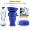 500 ml de bouteille d'eau pour animaux de compagnie pliable bol portable bol bouteille de compagnie de bouteille de voyage extérieur bol de boisson boisson Bowl Puppy gratuit de bisphénol un 240428