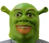Feestmaskers Xmerry speelgoedfilmrollen Shrek cosplay masker Halloween kostuum Fancy Dress Props latex5971677