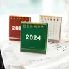 Mini Calendar Office School Supplies Kalender Simple Desk Monthly Planner Accessories Decor Kickknacks 2024 240430