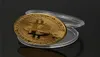 Gold Plated Coin Collectible Gift Casascius Bit BTC Art Collection Physical Commemorative Coins5030495