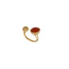 Master Anneaux soigneusement conçus pour les couples Real Gold Ring avec un doigt de style de luxe commun Cleefly