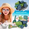 Sable Player Water Fun Sand Toys For Kids Dinosaur Sandbox Sandbox Moules de sable animal avec camion à basse