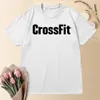 Summer CrossFit anuncia que se adapta a los hombres a la venta de una sola pieza de camiseta de manga corta negro.