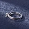 Klusterringar diwenfu äkta 925 sterling silver diamant afrikansk smycken ring för kvinnor anillos de fl anel