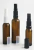 Promotie 10 20 30 50 100 ml Amber glazen fles met plastic sproeier kleine etherische olie spuitfles 1 oz 12 oz 20 pcs5797900