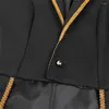 メンズトレンチコートヴィンテージテールコートジャケットターンダウンカラーゴシックパンクコートハロウィーンコスチュームショールラペルタキシードジャケットトップ