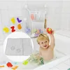 Worki do przechowywania siatka 4 kieszenie praktyczne wanna do kąpieli Baby Shower wanna z haczykiem duża pojemność wiszącą ścianę