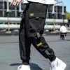 2024 pantaloni da uomo della moda da uomo hip hop hip hop color tasche più tasche pantaloni sportivi streetwear 240429