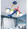 Luci del soffitto per bambini Lampada per bambini Accensione camera da letto E27 Ac Piano Cartoon Controller incluso