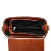 Evening Bags Vintage Wax Oil Handbags High Quality PU Leather Ladies Flap 2024 Business Women Shoulder Bag Small Crossbody Sac A Main