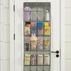 Boîtes de rangement Mur Hanging Shoe Rack Shoes Organizer Sac sur la porte pour les pantoufles Closet