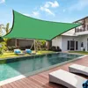 Tält och skyddsrum 90% UV -resistent solskugga segel med grommets tyg pergola täckning för utomhus uteplats trädgård bakgård