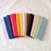 12pcs/lot Elastic Cotton Headband Yoga伸縮性スウェットバンドヘッドバンド女性ヘアバンドジムアスレチックヘッドバンドマンガール240409