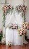 Party Wedding Arch Decor Bloembal Venster Artificiële bloem Wall Arrangement Evenement Backdrop Bloemrij Tafel Middelpunt 29740992