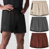 Short masculin Summer Sports Fitness Navette à séchage rapide