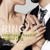 Inteligentny pierścień NFC Inteligentna technologia Hodometr Krew Tlen Sleep Smartring Fitness Tracker Wodoodporny inteligentny pierścienie dla mężczyzn 240422