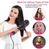 3 in 1 Haartrockner Luftpinsel Styler Volumizer Ein Schritt Glätterer Locken elektrischer Schlag nass und trocken gebraucht 240424