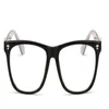 Men Women Fashion -bril op frame -naam Brandontwerper Plain Glasses Optische brillen Myopie Oculos 265T