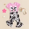 Kleidung Sets Baby Girl 2PCS Western Outfit