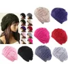 New2017 Nowy styl moda Women039s Lady Beret Braided Worbgy Beanie Crochet Warm Winter Hat Cap wełna wełna wełniana boina feminina3954448