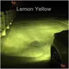 Feeli di auto Nuova Lampada Green Limone Fog LED LED 1860 CSP Fili