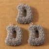 Charmes 10pcs Rose Flower Creative Initial 26 Lettre A-Z Pendants alphabet pour les bijoux Making Boucles Collier ACCESSOIRES DIY DIY