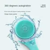 Silicone Body Scrubber Electric Shower Brush Cordless USBcharge Bath Washing Silicon Back Massage Foot Exfoliating Skin Friendly 240418