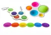 Puzzle de clés de pionnier anti-Rat Toy Silicone Fun Finger Bubble Childre