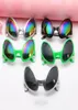 Lunettes de soleil Cool Funny Alien Lunes Costume Masque Nouveauté Plastique Donut Bachelorette POOTH SHOOTH PROPS FAVORS SUN3399126