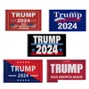 Banner Vlaggen 90x150cm/3x5ft Trump 2024 Vlag U.S. Algemene verkiezing 2 Koperen Grie Save America Again Polyester Outdoor Indoor Decora Dhnrd